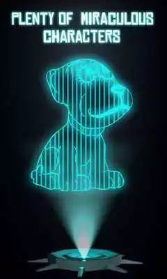 Play 3D Hologram Simulated Joke