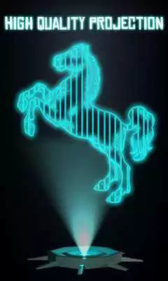 Play 3D Hologram Simulated Joke