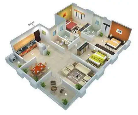 Play 3D Home Plan Ideas