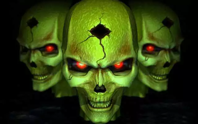 Play 3D Horror Skull  HD Wallpapers
