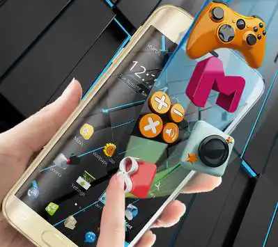 Play APK 3D Icons HD Wallpapers  and enjoy 3D Icons HD Wallpapers with UptoPlay toto.bhdwallper.icon.simple