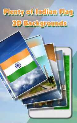 Play 3D Indian Flag Live Wallpaper