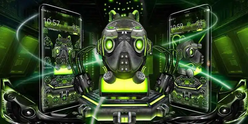 Play 3D Iron Robot Theme