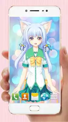 Play 3D Kawaii Anime live wallpaper Play 3D Kawaii Anime live wallpaper