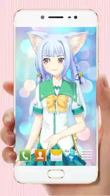 Play 3D Kawaii Anime live wallpaper Play 3D Kawaii Anime live wallpaper