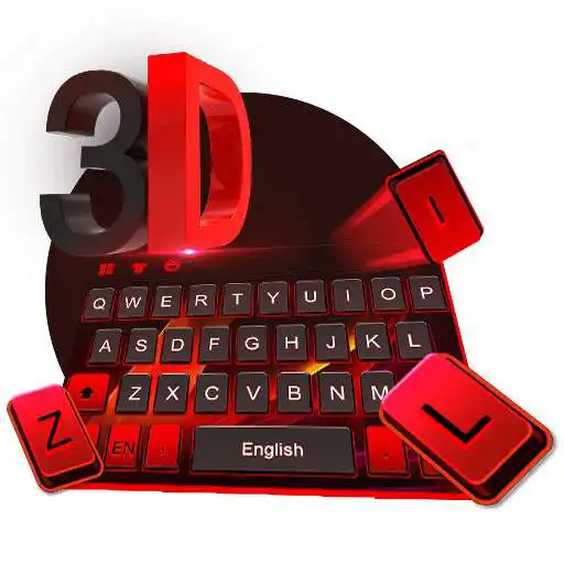 Free play online 3D Keyboard Emoji Theme  APK
