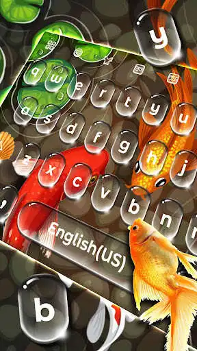 Play 3D Koi Fish Keyboard Theme  and enjoy 3D Koi Fish Keyboard Theme with UptoPlay