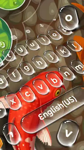 Play 3D Koi Fish Keyboard Theme as an online game 3D Koi Fish Keyboard Theme with UptoPlay