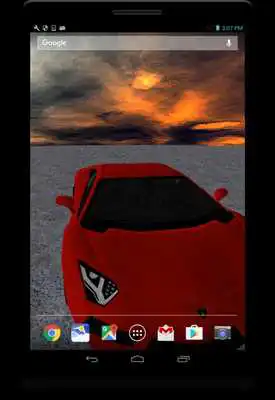 Play 3D Lamborghini live wallpaper