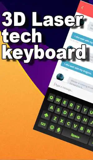 Play 3D Laser tech keyboard Play 3D Laser tech keyboard
