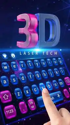 Play 3D Laser tech keyboard Play 3D Laser tech keyboard