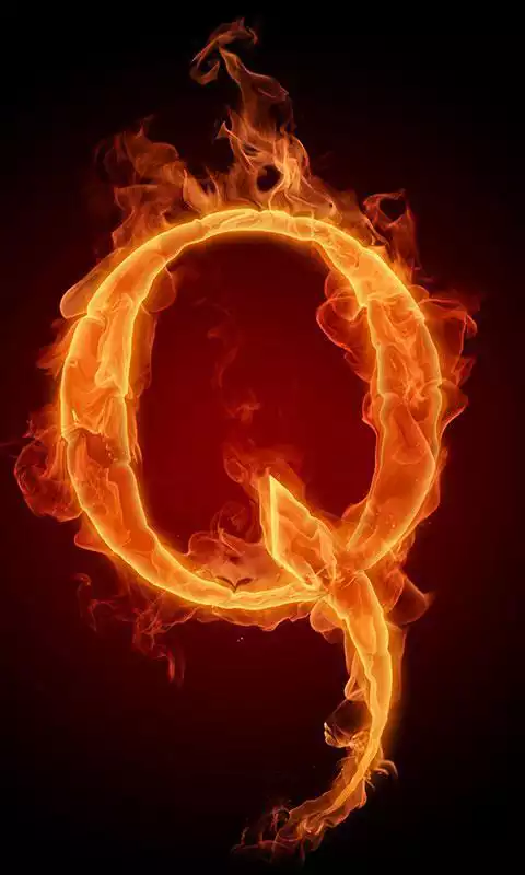 Play 3D Letter Fire Live Wallpaper