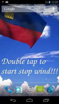 Play 3D Liechtenstein Flag Live Wallpaper
