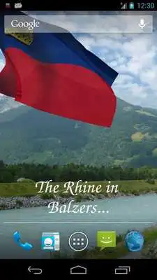 Play 3D Liechtenstein Flag Live Wallpaper