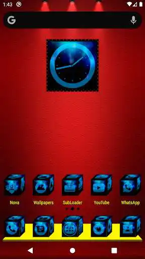 Play 3D Light Blue Icon Pack  and enjoy 3D Light Blue Icon Pack with UptoPlay
