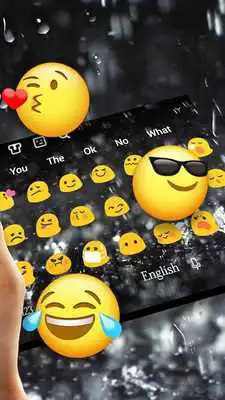 Play 3D Live Raindrops Keyboard
