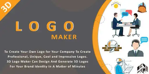 Play 3D Logo Design - Designer Logo Maker & Creator  and enjoy 3D Logo Design - Designer Logo Maker & Creator with UptoPlay