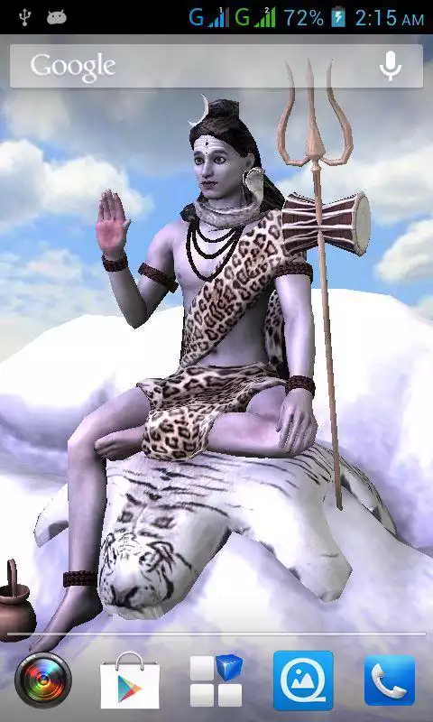 Play 3D Mahadev Shiva Live Wallpaper