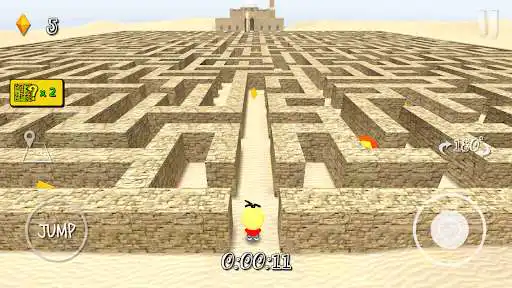Play 3D Maze 2: Diamonds & Ghosts as an online game 3D Maze 2: Diamonds & Ghosts with UptoPlay