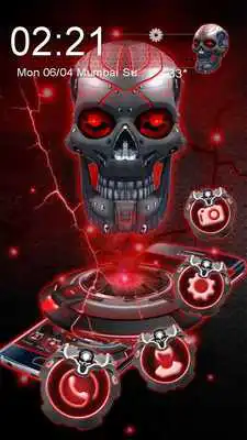 Play 3D Metal Hell Skull Theme