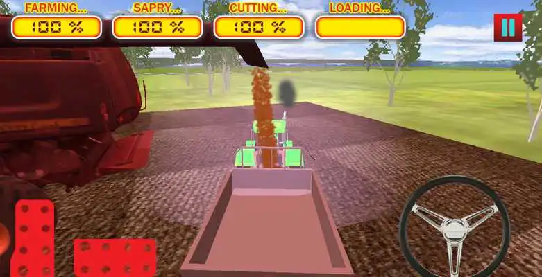 Play 3D Modern Farming Tractor