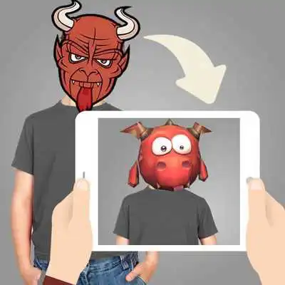 Play 3D Monster Masks