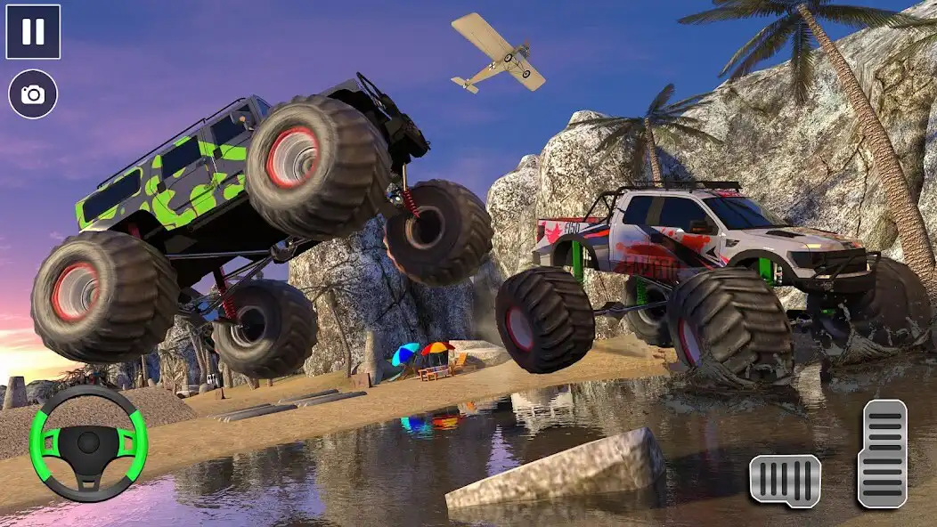 Play 3D Monster Trucks Racing Games  and enjoy 3D Monster Trucks Racing Games with UptoPlay