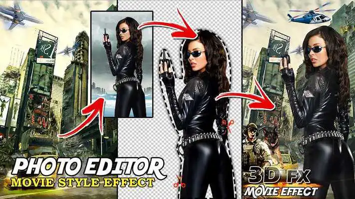 Play 3D Movie FX Photo Editor - Movie Style Effect