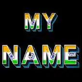 Free play online 3D My Name India LWP APK