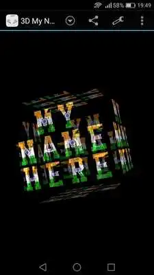 Play 3D My Name India LWP