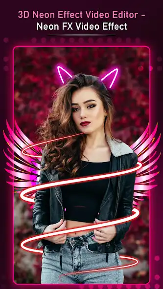 Play 3D Neon Effect Video Editor : Neon FX Video Effect as an online game 3D Neon Effect Video Editor : Neon FX Video Effect with UptoPlay