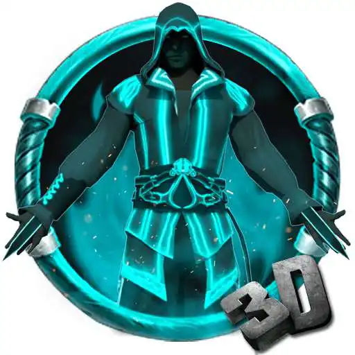 Free play online 3D Neon Hero Assassin Theme APK