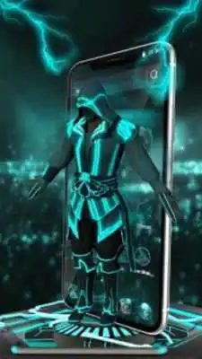 Play 3D Neon Hero Assassin Theme