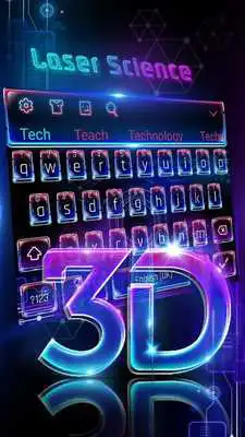 Play 3D Neon Keyboard