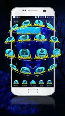 Play 3D Neon Tiger Launcher