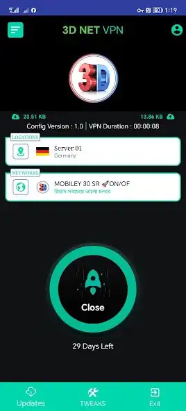 Play 3D NET VPN  and enjoy 3D NET VPN with UptoPlay