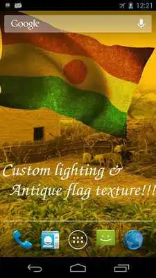 Play 3D Niger Flag Live Wallpaper