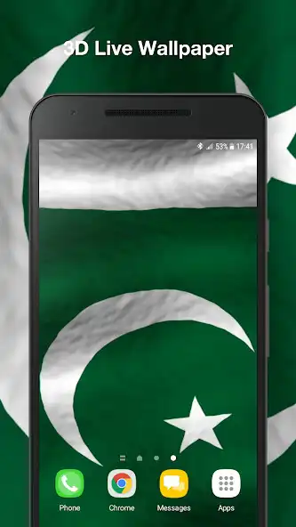 Play 3d Pakistan Flag Wallpaper Pro  and enjoy 3d Pakistan Flag Wallpaper Pro with UptoPlay