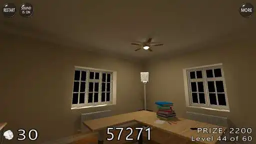 Play 3D Paperball as an online game 3D Paperball with UptoPlay