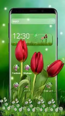 Play 3d Parallax Nature Flower