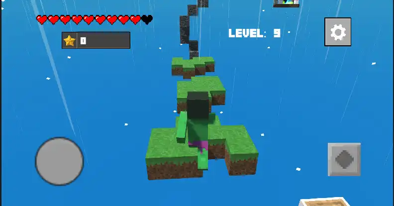 Play 3D parkour blocks: craft word as an online game 3D parkour blocks: craft word with UptoPlay
