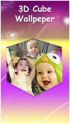 Play 3D Photo Cube Live Wallpaper