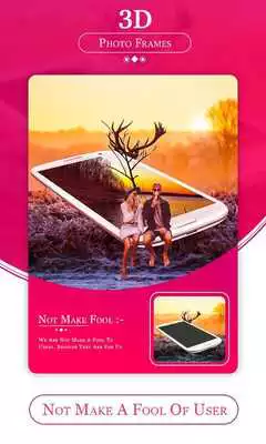 Play 3D Photo Frame - Create 3D frames for your photo