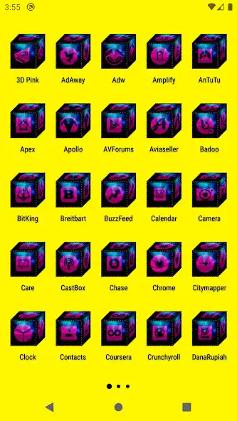 Play 3D Pink Icon Pack as an online game 3D Pink Icon Pack with UptoPlay