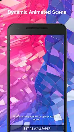 Play 3D Polygonal Live Wallpaper as an online game 3D Polygonal Live Wallpaper with UptoPlay