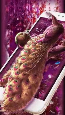 Play 3D purple dreamland peacock theme