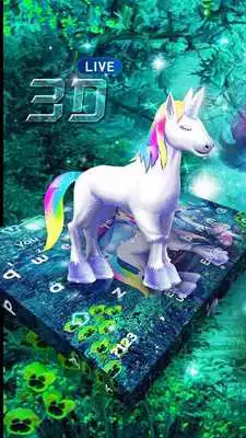 Play 3D Rainbow Unicorn Keyboard