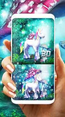 Play 3D Rainbow Unicorn Keyboard