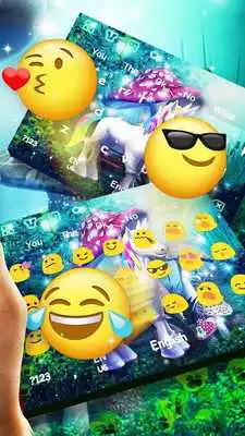 Play 3D Rainbow Unicorn Keyboard
