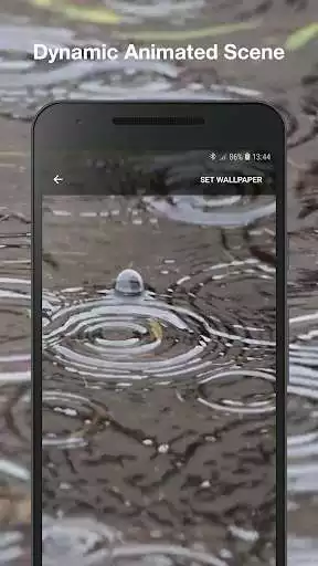 Play 3D Rain Live Wallpaper